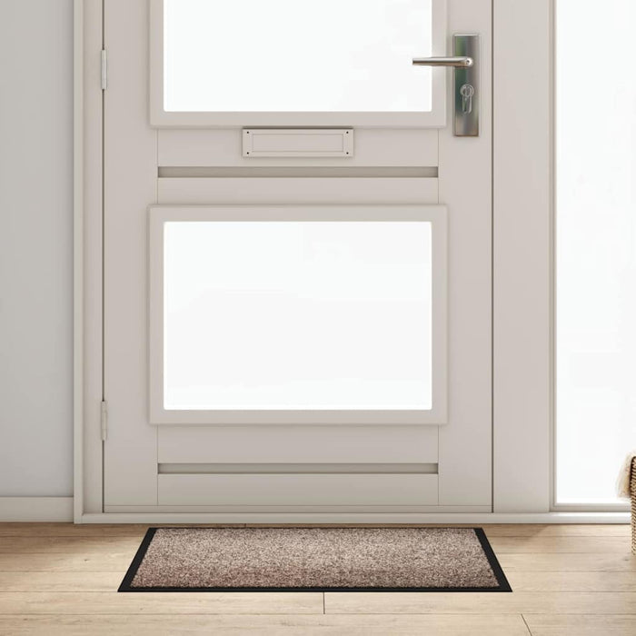 Covoraș de intrare Bej 60 x 80 cm Țesătură Teddy - WALTI WALTI