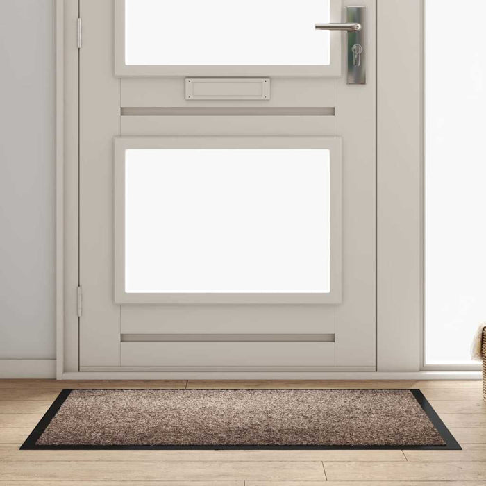 Covoraș de intrare Bej 80 x 120 cm Țesătură Teddy - WALTI WALTI