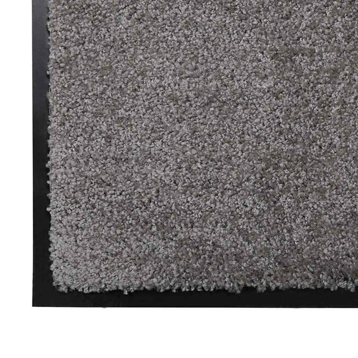 Covoraș de intrare Gri deschis 40 x 60 cm Țesătură Teddy - WALTI WALTI