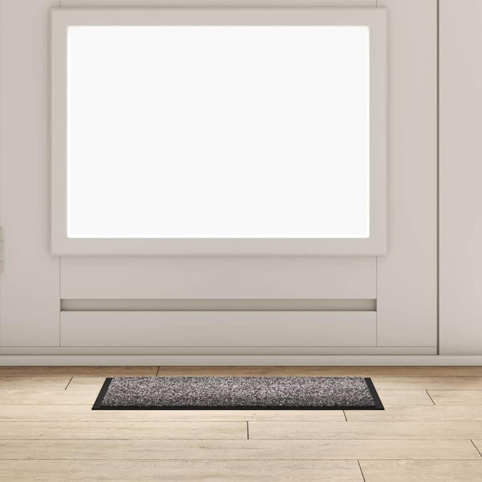 Covoraș de intrare Gri deschis 40 x 60 cm Țesătură Teddy - WALTI WALTI