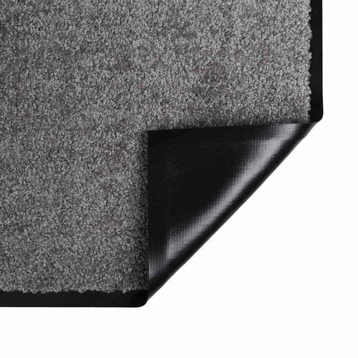 Covoraș de intrare Gri deschis 60 x 80 cm Țesătură Teddy - WALTI WALTI