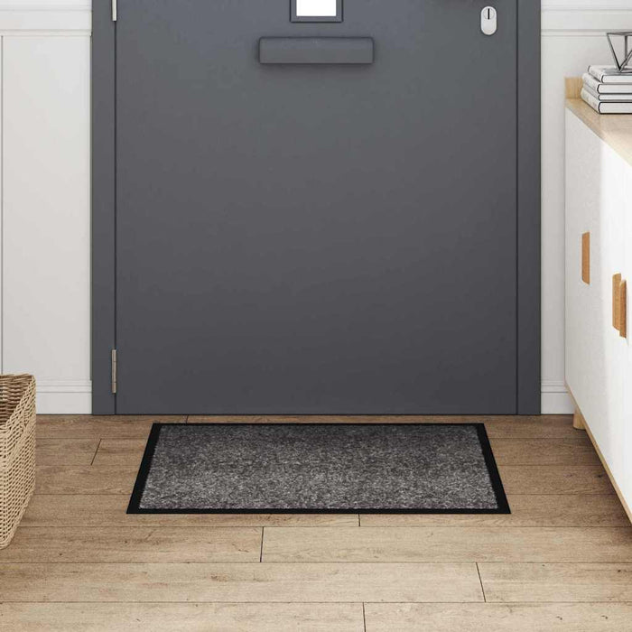 Covoraș de intrare Gri deschis 60 x 80 cm Țesătură Teddy - WALTI WALTI