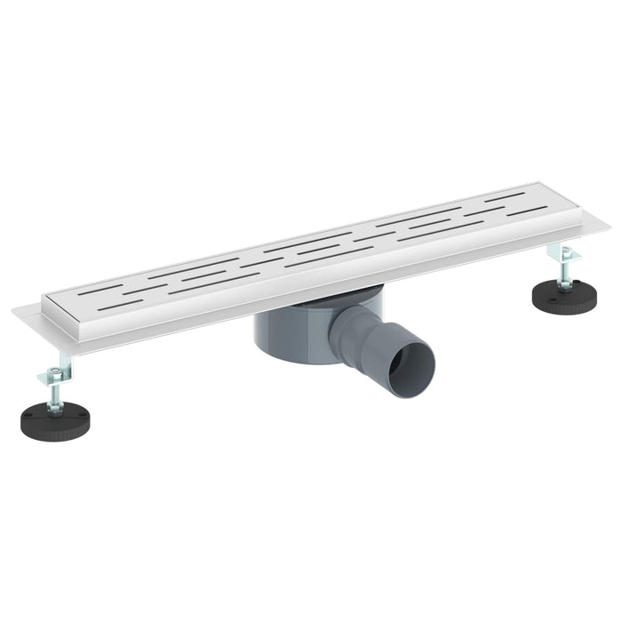 Scurgere pentru duș cu capac din sticlă și sifon de 360° 50 cm - WALTI WALTI