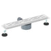 Scurgere pentru duș cu capac din sticlă și sifon de 360° 50 cm - WALTI WALTI