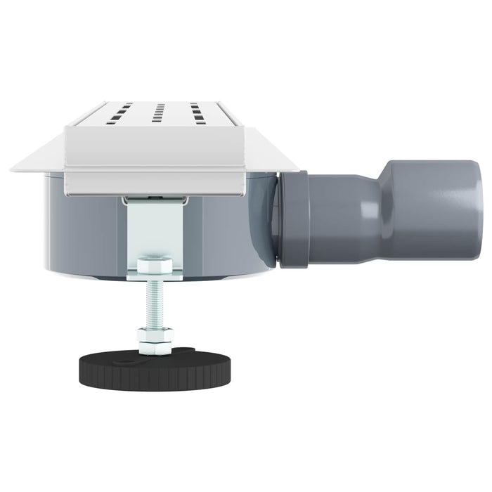 Scurgere pentru duș cu capac din sticlă și sifon de 360° 50 cm - WALTI WALTI