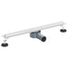 Scurgere de duș la 360° cu model subțire Argintiu 60 cm - WALTI WALTI