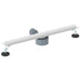 Scurgere de duș la 360° cu model subțire Argintiu 60 cm - WALTI WALTI