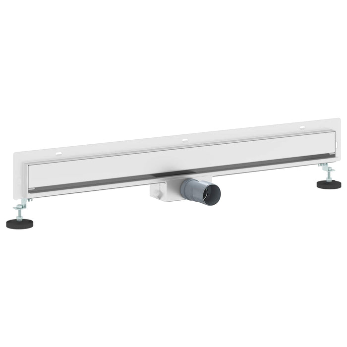 Drenaj pentru Duș Montat pe Perete Argintiu 80 cm - WALTI WALTI