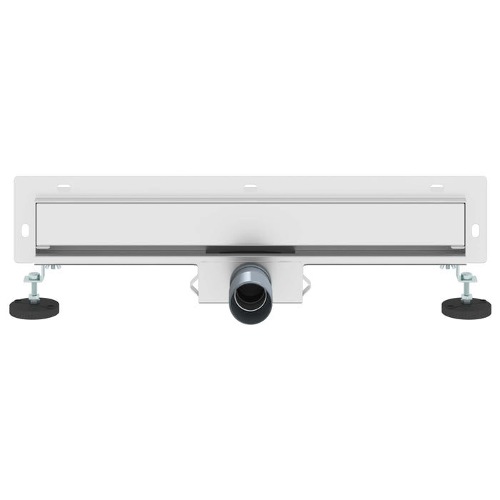 Drenaj pentru Duș Montat pe Perete Argintiu 50 cm - WALTI WALTI