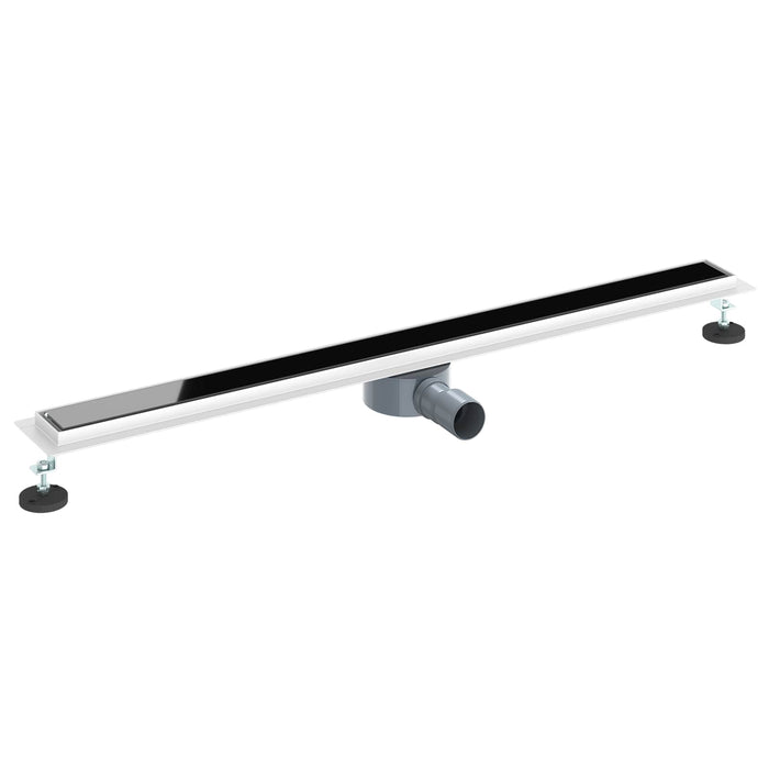 Scurgere pentru duș cu capac din sticlă și sifon de 360° 100 cm - WALTI WALTI