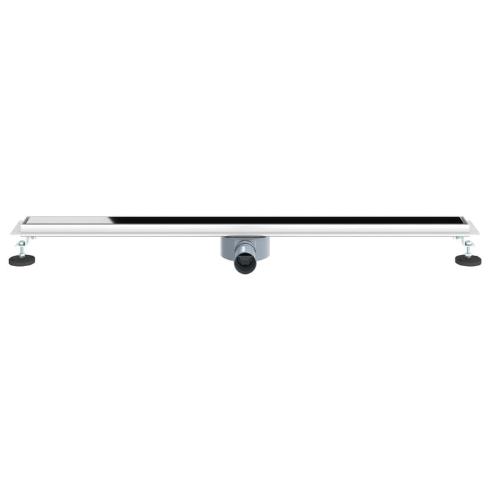 Scurgere pentru duș cu capac din sticlă și sifon de 360° 100 cm - WALTI WALTI