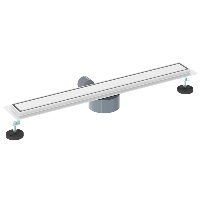 Scurgere de duș 2 în 1 cu sifon 360° Argintiu 70 cm - WALTI WALTI