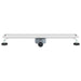 Scurgere de duș 2 în 1 cu sifon 360° Argintiu 70 cm - WALTI WALTI