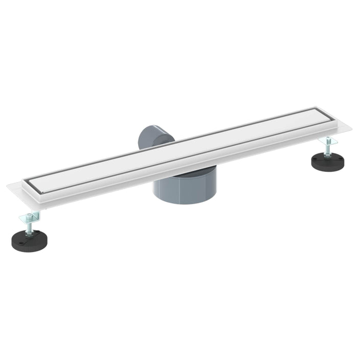 Scurgere de duș 2 în 1 cu sifon 360° Argintiu 60 cm - WALTI WALTI