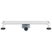 Scurgere de duș 2 în 1 cu sifon 360° Argintiu 60 cm - WALTI WALTI