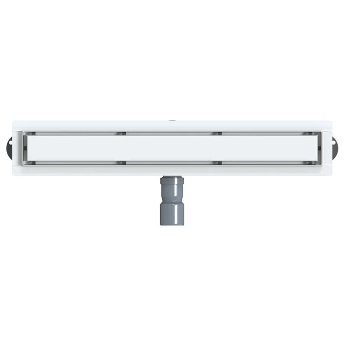 Scurgere de duș 2 în 1 cu sifon 360° Argintiu 60 cm - WALTI WALTI