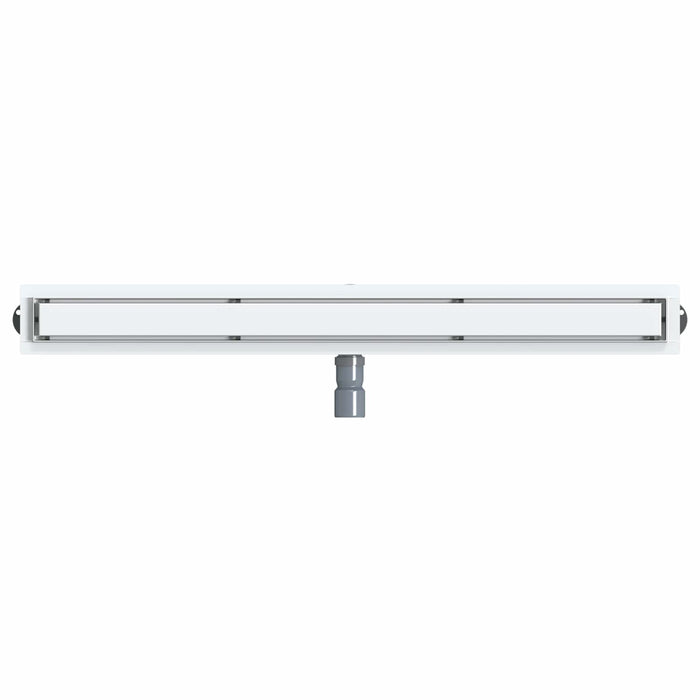Scurgere de duș 2 în 1 cu sifon 360° Argintiu 100 cm - WALTI WALTI