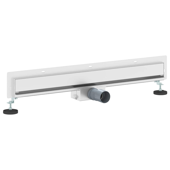 Drenaj pentru Duș Montat pe Perete Argintiu 70 cm - WALTI WALTI