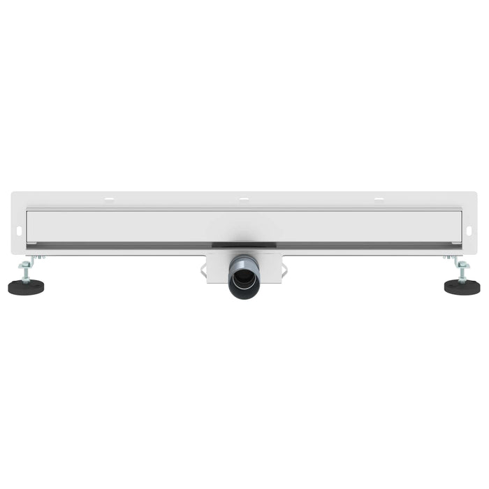Drenaj pentru Duș Montat pe Perete Argintiu 70 cm - WALTI WALTI