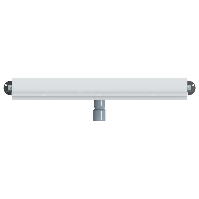 Drenaj pentru Duș Montat pe Perete Argintiu 70 cm - WALTI WALTI