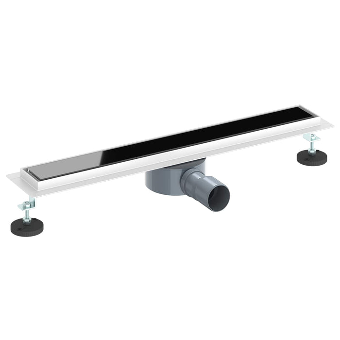 Scurgere pentru duș cu capac din sticlă și sifon de 360° 60 cm - WALTI WALTI