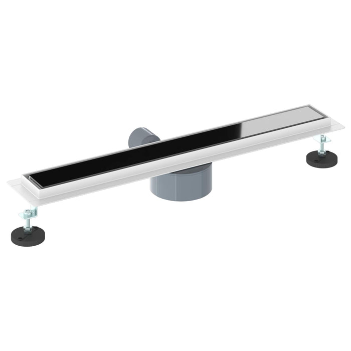 Scurgere pentru duș cu capac din sticlă și sifon de 360° 60 cm - WALTI WALTI