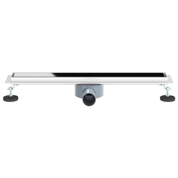 Scurgere pentru duș cu capac din sticlă și sifon de 360° 60 cm - WALTI WALTI