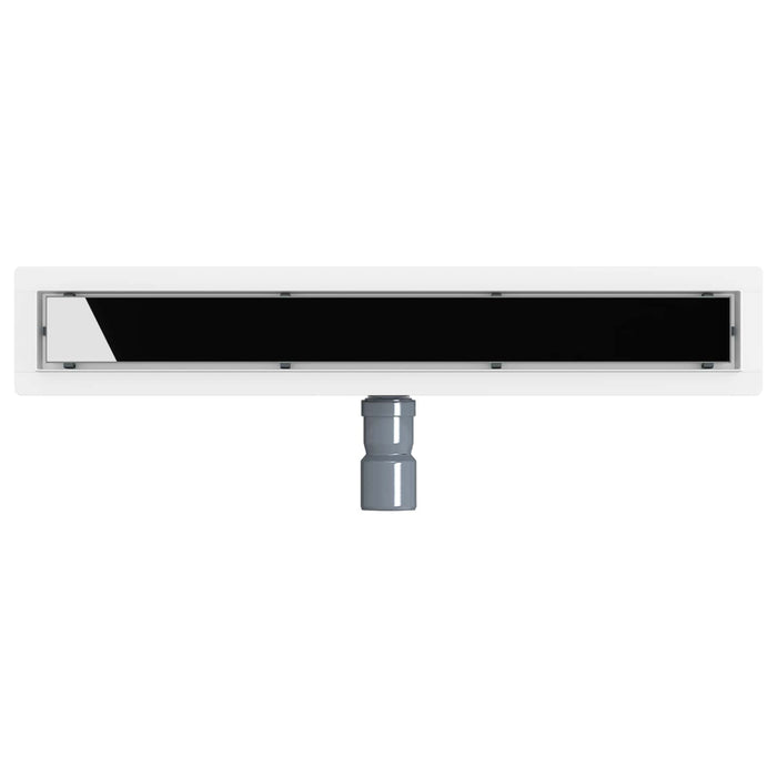 Scurgere pentru duș cu capac din sticlă și sifon de 360° 60 cm - WALTI WALTI