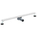 Scurgere de duș la 360° cu model subțire Argintiu 80 cm - WALTI WALTI