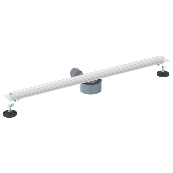 Scurgere de duș la 360° cu model subțire Argintiu 80 cm - WALTI WALTI