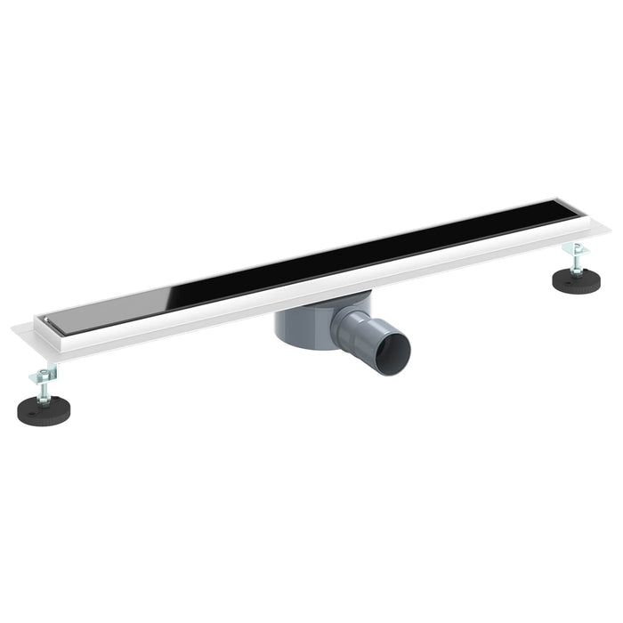 Scurgere pentru duș cu capac din sticlă și sifon de 360° 70 cm - WALTI WALTI