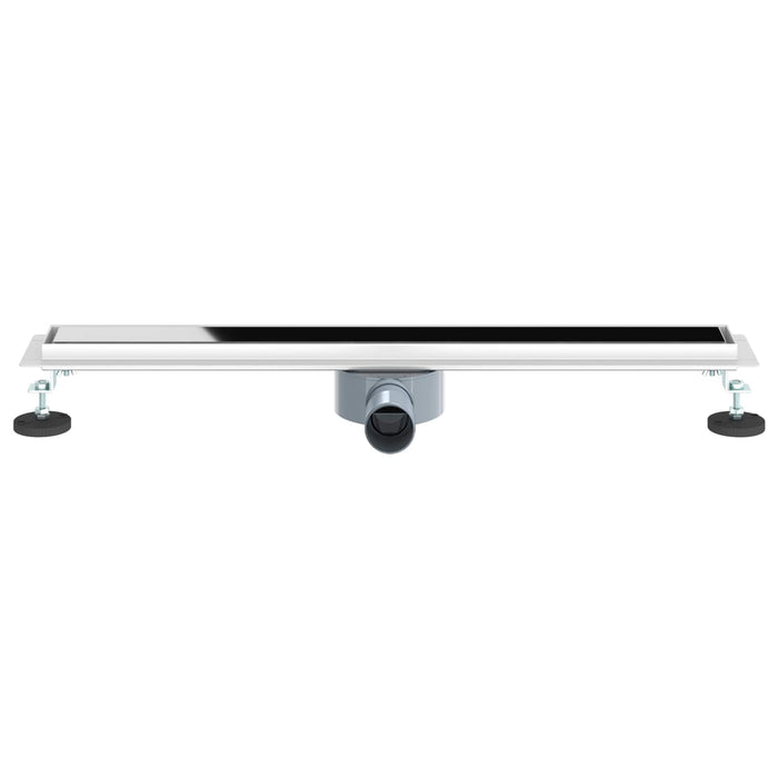 Scurgere pentru duș cu capac din sticlă și sifon de 360° 70 cm - WALTI WALTI