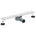 Scurgere de duș la 360° cu model subțire Argintiu 50 cm - WALTI WALTI