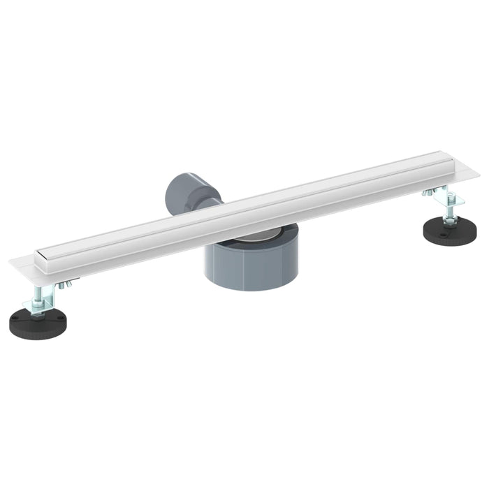 Scurgere de duș la 360° cu model subțire Argintiu 50 cm - WALTI WALTI