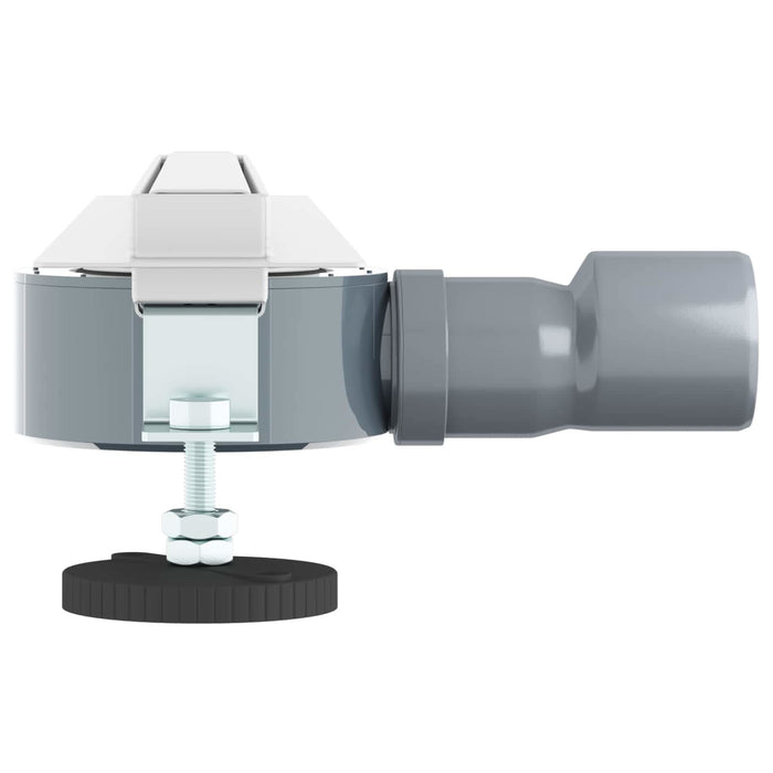 Scurgere de duș la 360° cu model subțire Argintiu 50 cm - WALTI WALTI
