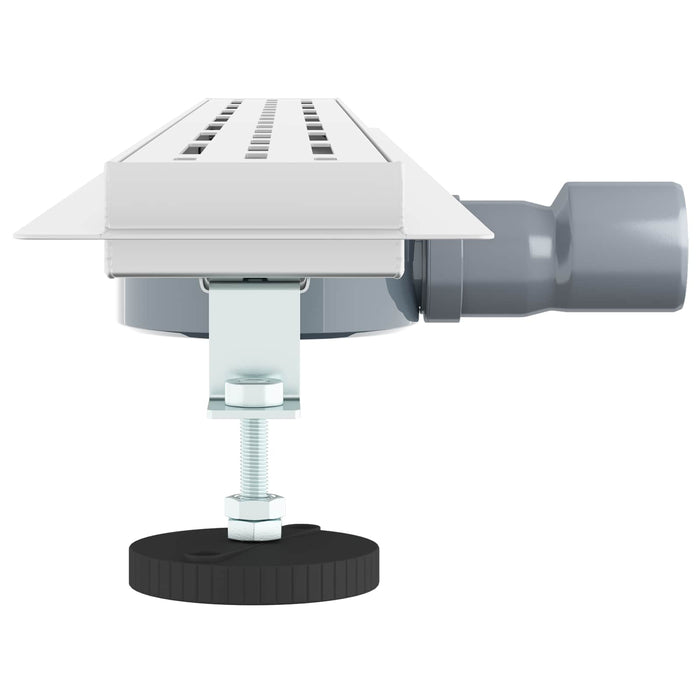 Scurgere pentru duș cu capac din sticlă și sifon de 360° 90 cm - WALTI WALTI