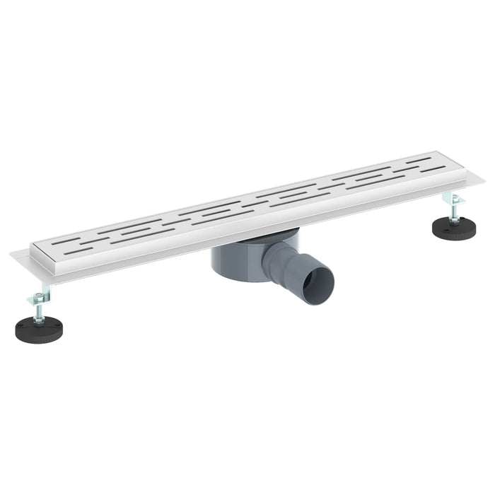 Scurgere pentru duș cu capac din sticlă și sifon de 360° 60 cm - WALTI WALTI