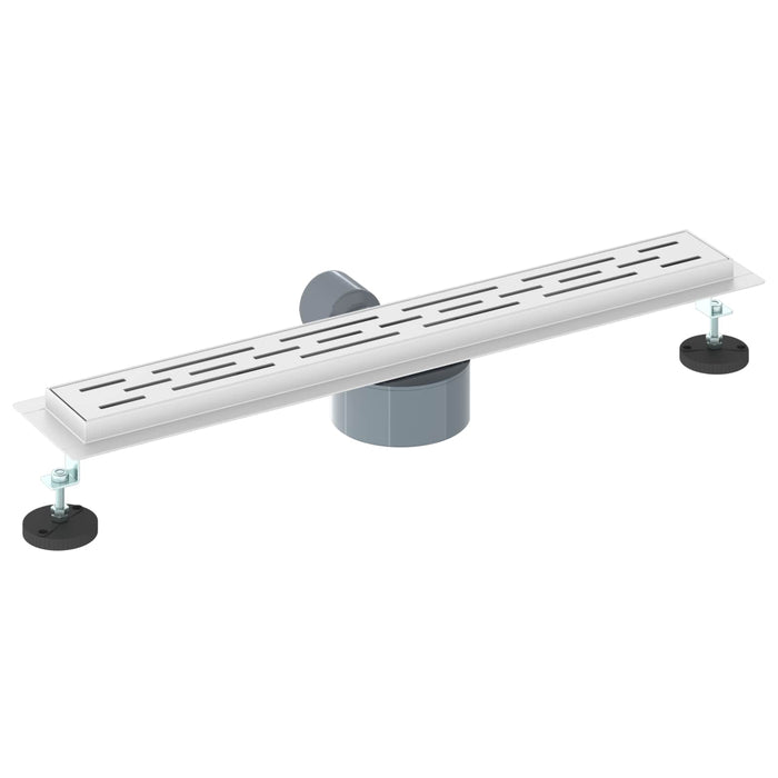 Scurgere pentru duș cu capac din sticlă și sifon de 360° 60 cm - WALTI WALTI