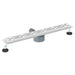 Scurgere pentru duș cu capac din sticlă și sifon de 360° 70 cm - WALTI WALTI