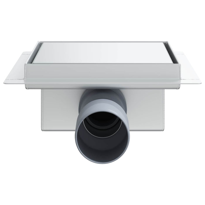 2 în 1 Drenaj pentru duș Argintiu 15 x 15 cm - WALTI WALTI