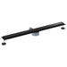 Scurgere de duș 2 în 1 cu sifon 360° Negru 100 cm - WALTI WALTI