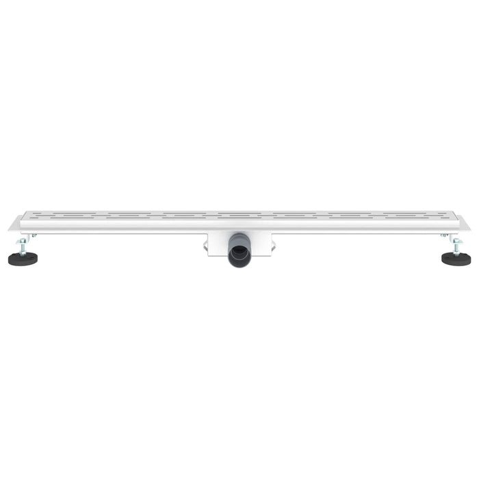 Drenaj pentru duș cu design pe linie Argintiu 100 cm - WALTI WALTI