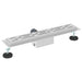 Drenaj pentru duș cu design pe linie Argintiu 60 cm - WALTI WALTI