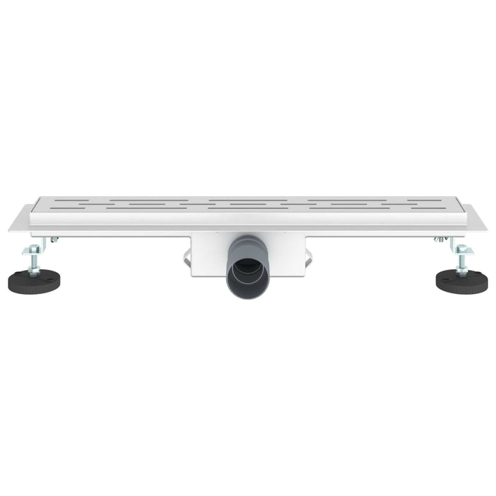 Drenaj pentru duș cu design pe linie Argintiu 60 cm - WALTI WALTI