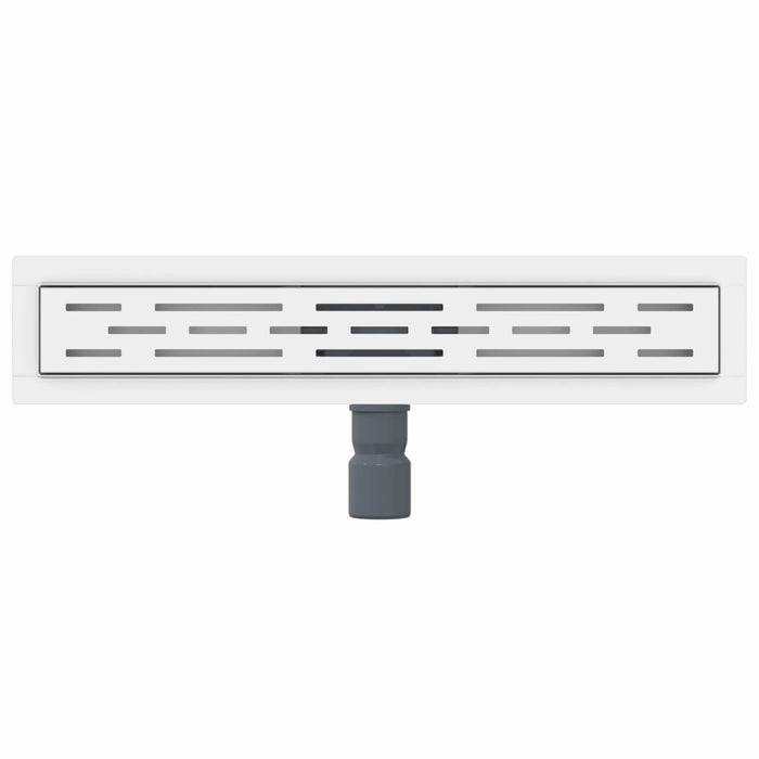 Drenaj pentru duș cu design pe linie Argintiu 60 cm - WALTI WALTI