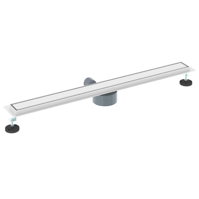 Scurgere de duș 2 în 1 cu sifon 360° Argintiu 90 cm - WALTI WALTI