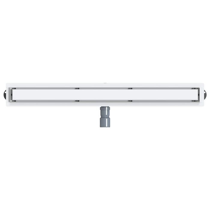 Scurgere de duș 2 în 1 cu sifon 360° Argintiu 90 cm - WALTI WALTI