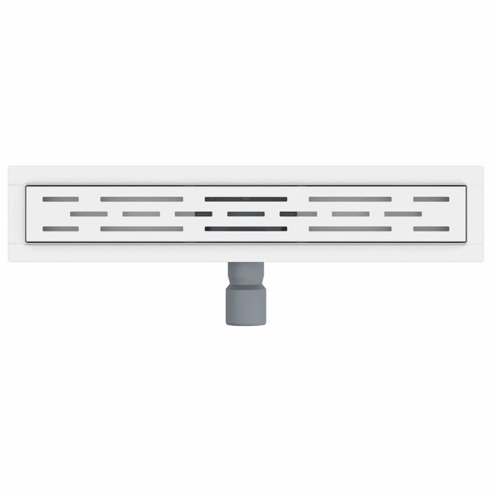 Drenaj pentru duș cu design pe linie Argintiu 50 cm - WALTI WALTI