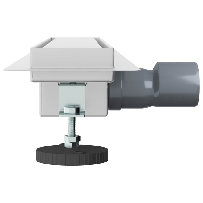 2 în 1 Drenaj pentru duș Argintiu 60 cm Oțel inoxidabil 304 - WALTI WALTI