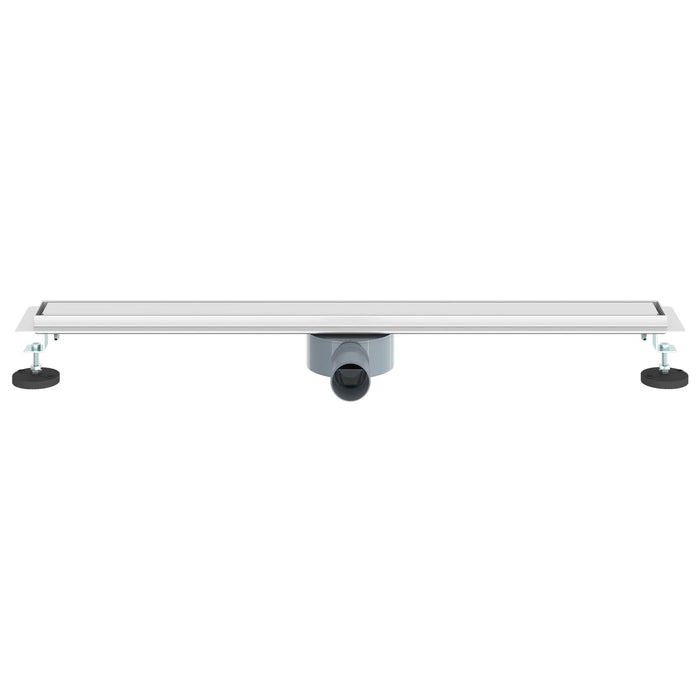 Scurgere de duș 2 în 1 cu sifon 360° Argintiu 80 cm - WALTI WALTI